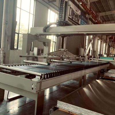 Производственная линия для комбинированных досок с медовой росписью