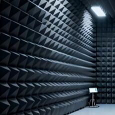 Поглощающая соломинка на основе импрегнированной арамидной соломинки для электромагнитной совместимости Темная комната