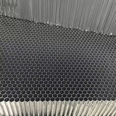 High Compressive Strength 13MPa Aluminum Honeycomb Core For Car Collision Avoidance Test
